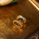 thumbnail image 3 of Anillos de Boda de Oro Torcido para Mujer con Acabado Cepillado Anillos de Plata Esterlina 925 Anillos de Diamante de Oro Simulado Anillos Llamativos Anillos de Compromiso de CZ para Mujer, 3 of 7