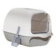 thumbnail image 1 of Cajas De Arena Para Gatos Completamente Cubiertas Desmontables Para Animales Pequeños, Orinal Para Gatitos, Color Gris, 1 of 5