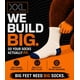 thumbnail image 3 of Calcetines XXL deportivos de caña media para hombre, talle 15-18, pack de 3, blancos, 3 of 4