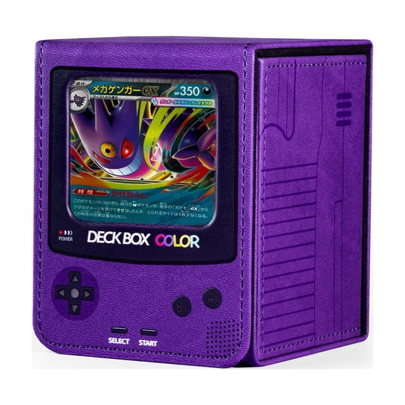 Caja para mazo de cartas coleccionables SleeveChief GB con diseño retro de color