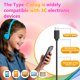 thumbnail image 5 of Audífonos TJZXGUI USB‑C con cable, paquete de 25, para niños y escuela, 5 of 7