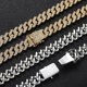 thumbnail image 3 of Ancho 12MM Iced Out Miami Cuban Link Chain para Hombre, Collar de Cadena para Hombre Brillante de 16-24 Pulgadas, Sólido Grueso Grande Hip Hop Cuban Link Chains, Caja de Regalo Incluida, 3 of 8