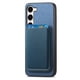thumbnail image 4 of Funda de Cuero Magnética con Tarjetero para Samsung Galaxy S23 Cubierta Delgada Azul, 4 of 5