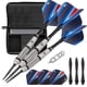 thumbnail image 1 of Darts Viper Sidewinder con punta de acero tungsteno, 23 g, con funda Casemaster, 1 of 3