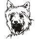 thumbnail image 1 of Decomural Scottie Dog Animals Pets WS-17582, 1 of 2