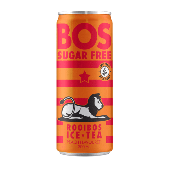 Té Helado de Rooibos Durazno Libre de Azúcar BOS 1 x 300 ml