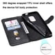 thumbnail image 2 of Funda con Cremallera para Motorola MOTO G9 Play, Carcasa Cartera de Cuero PU con Soporte y Tarjetero, 2 of 5