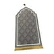 thumbnail image 1 of Alfombra De Oración Cumpleaños Hogar Coleccionable Islámico Eid Hajj Alfombra De Oración Regalo Gris 60cmx110cm, 1 of 3
