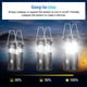 thumbnail image 4 of Lantern Etekcity Camping Essentials - Luces LED (154 lm, 2 unidades), 4 of 9