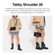 thumbnail image 3 of Bandolera Coach de piel granulada pulida Tabby 26 Black, 3 of 8