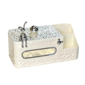 Magideal - Caja De Pañuelos Para Pañuelos Faciales, Caja Dispensadora De Pañuelos Multifuncional, Cubierta De Caja De Pañuelos Para El Hogar, Cocina, Baño Y Baño