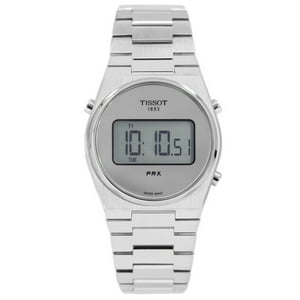 Reloj Tissot T-Classic Prx Digital Stainless Steel Silver Mirror Dial Quartz T137.263.11.030.00 100M Unisex Watch