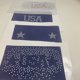 thumbnail image 5 of Kit de Plantillas para Strass GDACE Adhesivo Pegajoso 30x30 cm, 5 of 7