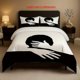thumbnail image 1 of Silhouette Behind Solace Bedding Set Duvet Cover Pillowcase Set, 1 of 1