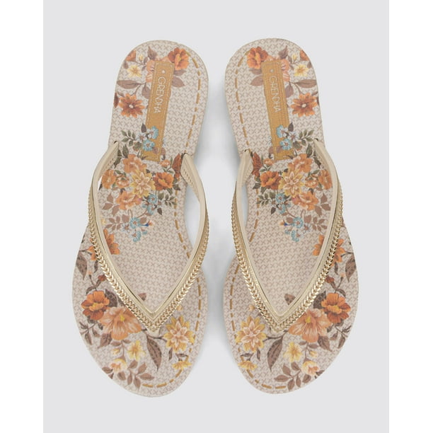Sandalia Mujer Beige Acai Energy Grendha