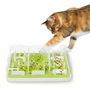 Afp - Alimentador Lento Antiestrés Juego Interactivo Mental Gatos