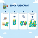 thumbnail image 3 of Juego Educativo Flash Cards Abecedario - Bluey, 3 of 8