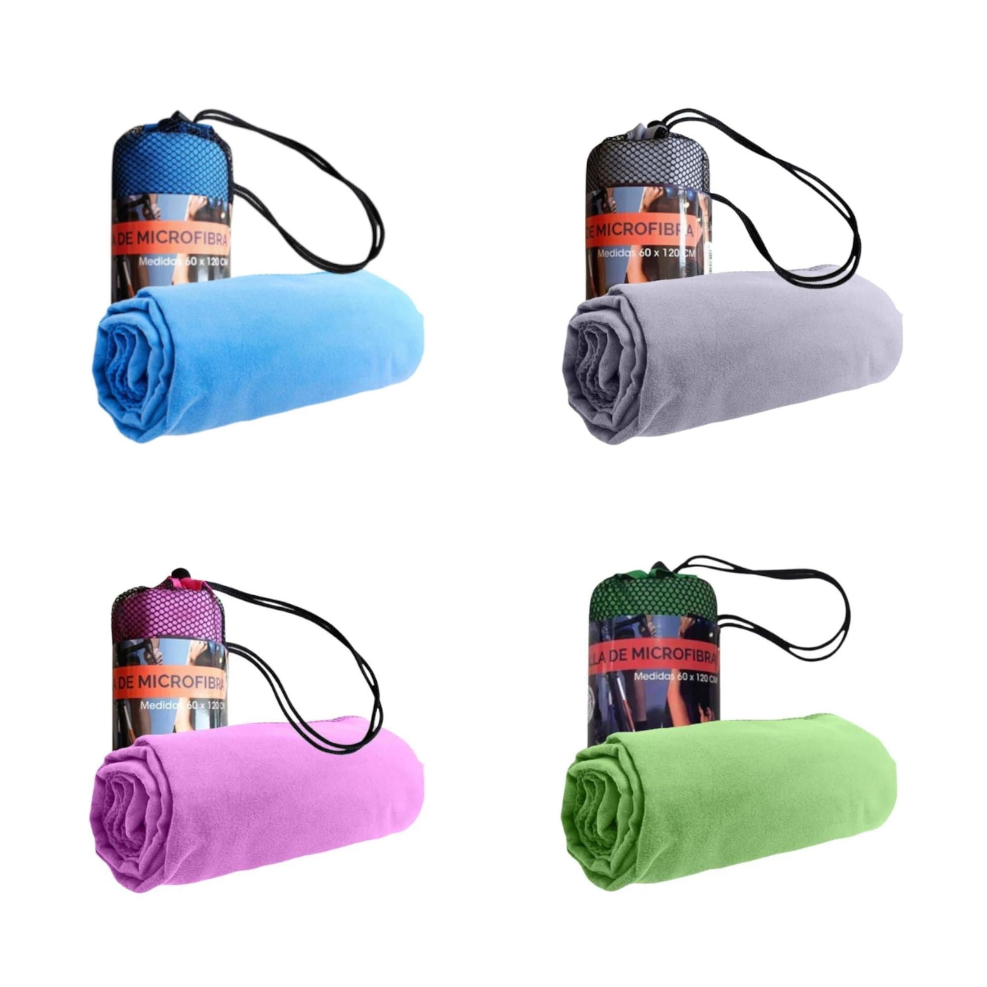 Pro Outdoor - Toalla Microfibra Suede, Color Surtido, 1 Un