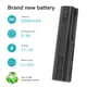 thumbnail image 2 of Batería portátil Futurebatt EV06 para HP Pavilion G50 G60 G70, 2 of 7