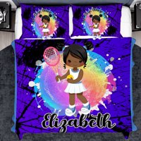 Milsleep - Ropa De Cama De Tenis Personalizada Para Niños Pequeños