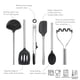 thumbnail image 2 of Juego de utensilios de cocina Tovolo 6 piezas negro, apto para lavavajillas, 2 of 4
