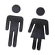 thumbnail image 3 of Señalización De Baños Para Hombres Y Mujeres, Reutilizable Para Negocios, Lugares Públicos, Restaurantes, 3 of 5