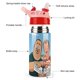 thumbnail image 3 of Universal Basic GuysBotella de Agua con Tapa Pop Top de Un Toque, Acero Inoxidable, a Prueba de Fugas, para Deportes, Botella Infantil rosa 12 oz, 3 of 6