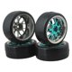 thumbnail image 4 of 4 Uds. Llantas De Rueda De Coche RC De 12mm, Goma Plana De Carreras Para Vehículo De Cochecito Sobre Orugas, 4 of 5