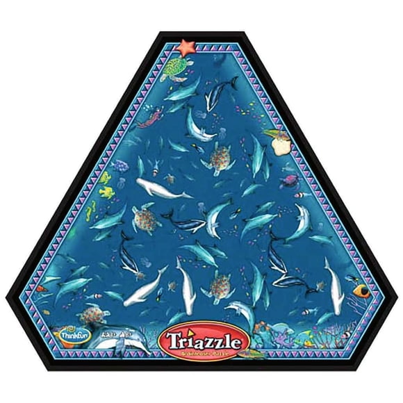 Puzzle ThinkFun Triazzle con delfines a juego de fotos de más de 8 años