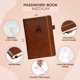 thumbnail image 2 of Libro de contraseñas Clever Fox Password Keeper Brown, 2 of 6