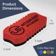 thumbnail image 2 of Borrador de Fieltro Magnético Ultimate Stationery - Pack de 2, 2 of 7
