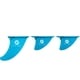 thumbnail image 1 of Pack Quillas Aletas Paddle Surf - 3 Unidades Turquesa, 1 of 3