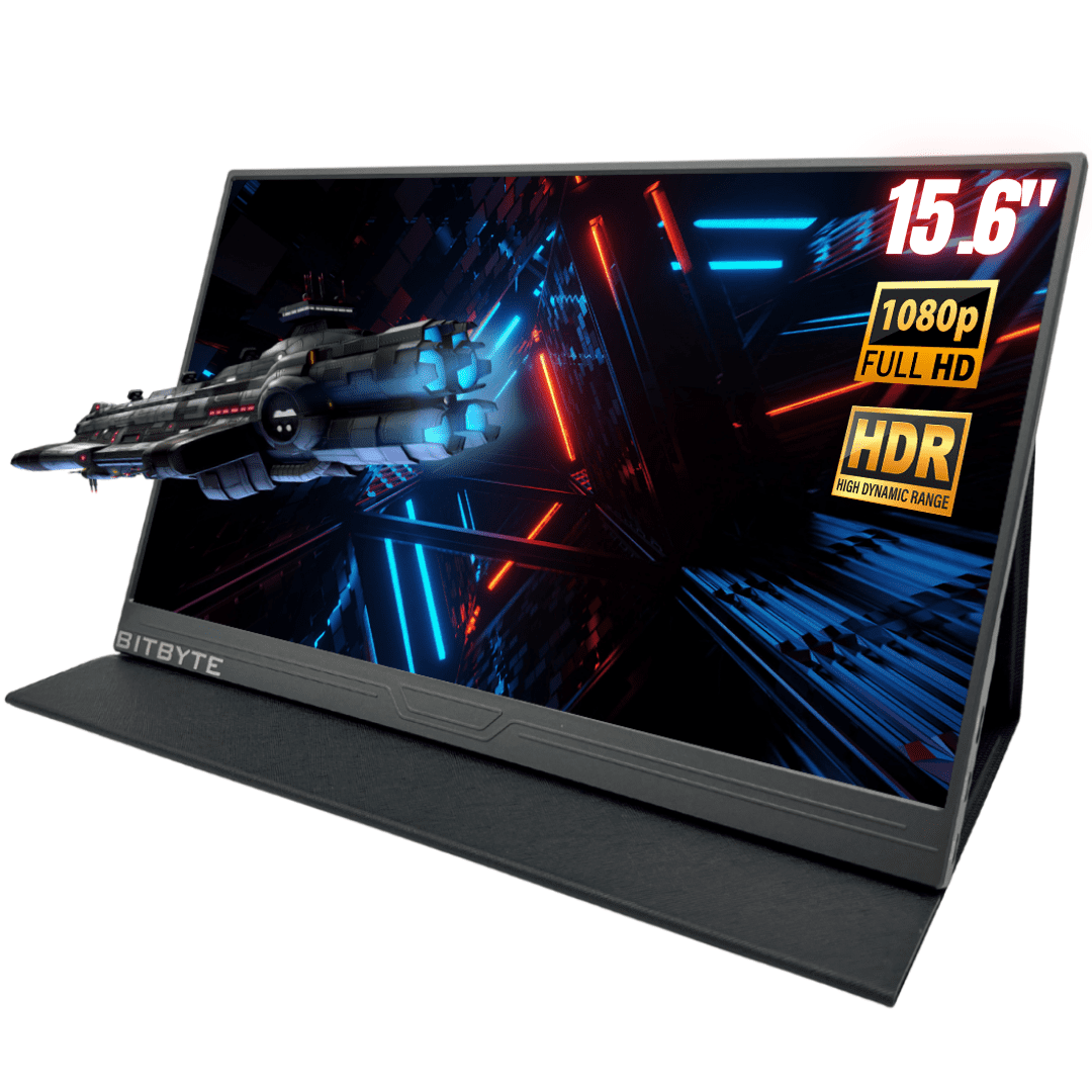 Monitor Portátil Bitbyte 15.6 Full Hd Ips Con Parlante