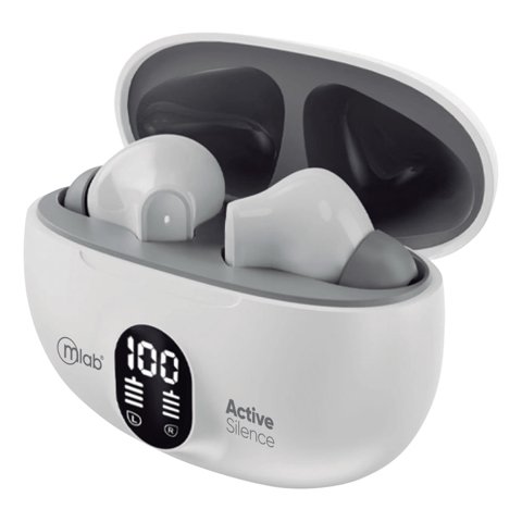 Audifono Tws Anc Enc Active Sílence Strong Gray Mlab 09364