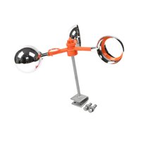 Ioensy - Dispositivo Reflectante Disuasorio De Aves, Ahuyentador De Aves, Para Césped, Granja, Exterior, Base Galvanizada.