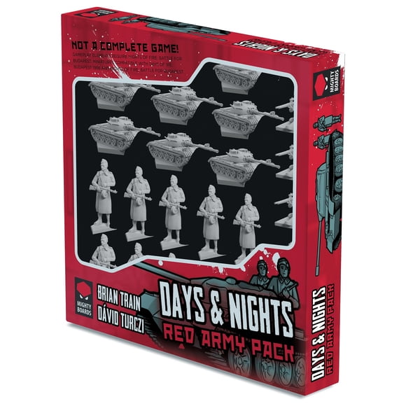 Accesorio para juegos de mesa Mighty Boards Days & Nights Red Army