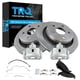 thumbnail image 1 of Kit de pastillas y discos de freno TRQ semimetálicos para Dodge Ram 2009-10, 1 of 9