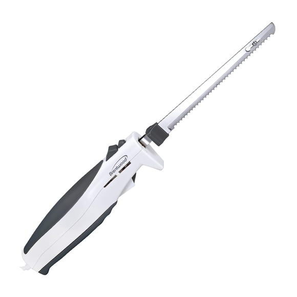 Cuchillo eléctrico de trinchar Brentwood 18 cm blanco 110 V