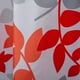 thumbnail image 2 of Cortina De Baño 180 x 180 Cm Poliéster Hojas Naranjas, 2 of 3