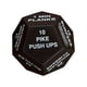 thumbnail image 5 of Dados de decisión para ejercicios, dados de desafío de fitness, dados de clase grupal de yoga, dados de 12 caras, dados de entrenamiento con peso corporal para principiantes, hombres y Blanco, 5 of 5