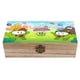 thumbnail image 1 of Om Nom Caja Organizadora de Madera Rústica - Caja Decorativa Multifuncional para Escritorio, Hogar, Oficina, Joyas y Manualidades, 1 of 6