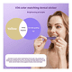 thumbnail image 5 of V34 Purple Whitestrips Whitening Booster Cintas Blanqueadoras Dientes 28 Unid, 5 of 11