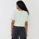 thumbnail image 2 of Polera Mujer Fun Manca Corta Crop Verde Agua Corona, 2 of 5