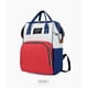 thumbnail image 3 of Mochila para pañales, bolsas para el cuidado del bebé, bolsa de viaje grande y resistente al agua, bolsas de alfombra para el cuidado del bebé con bolsillos aislantes, bolsa multifunción para bebé, bo, 3 of 7