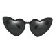 thumbnail image 5 of Gafas De Sol Con Forma De Corazón Para Ni?os Con Protección UV Polarizada Para Ni?os, Color Negro, 5 of 5