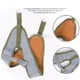thumbnail image 2 of Cervical Traction Belt Neck Stretcher Band Vertebrae Recovery Health Care Neck Stretch Fixing Straps for Adult Children Support, 2 of 3