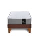 thumbnail image 1 of Cama Europea Zen Pro Tela Choco 1.5 Plazas, 1 of 4