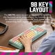 thumbnail image 2 of Teclado Cooler Master MK770 Macaron Inalámbrico RGB Kailh Box V2, 2 of 9