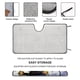 thumbnail image 2 of Parasol Plegable para Auto Chico De Oro 130cm x 70cm, 2 of 6