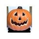 thumbnail image 1 of Calabaza con Luz LED Giratoria que Cambia de Color 15 x 14 cm Halloween - Frank & Mortis, 1 of 3